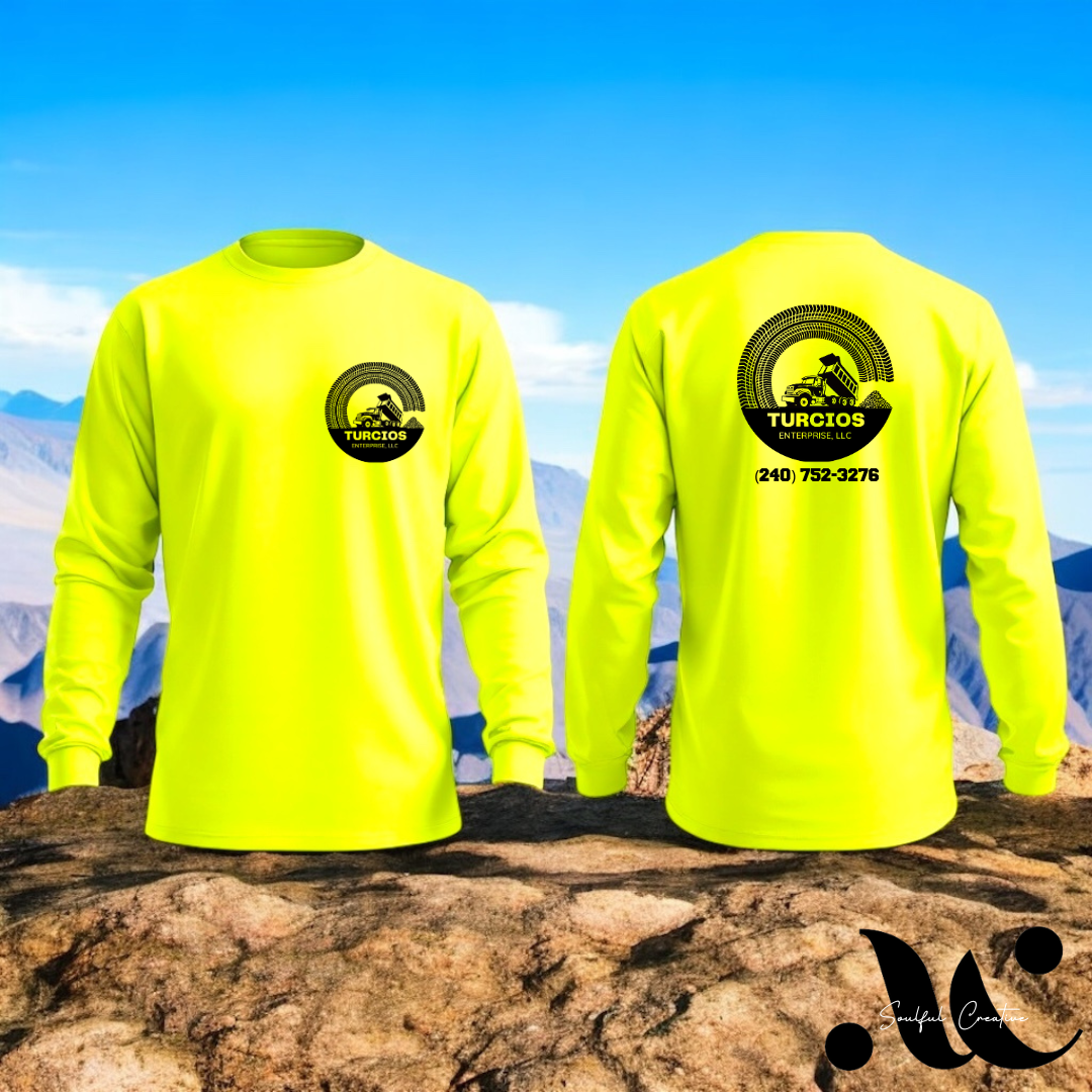 Custom Long Sleeve T-Shirt – Personalized Design